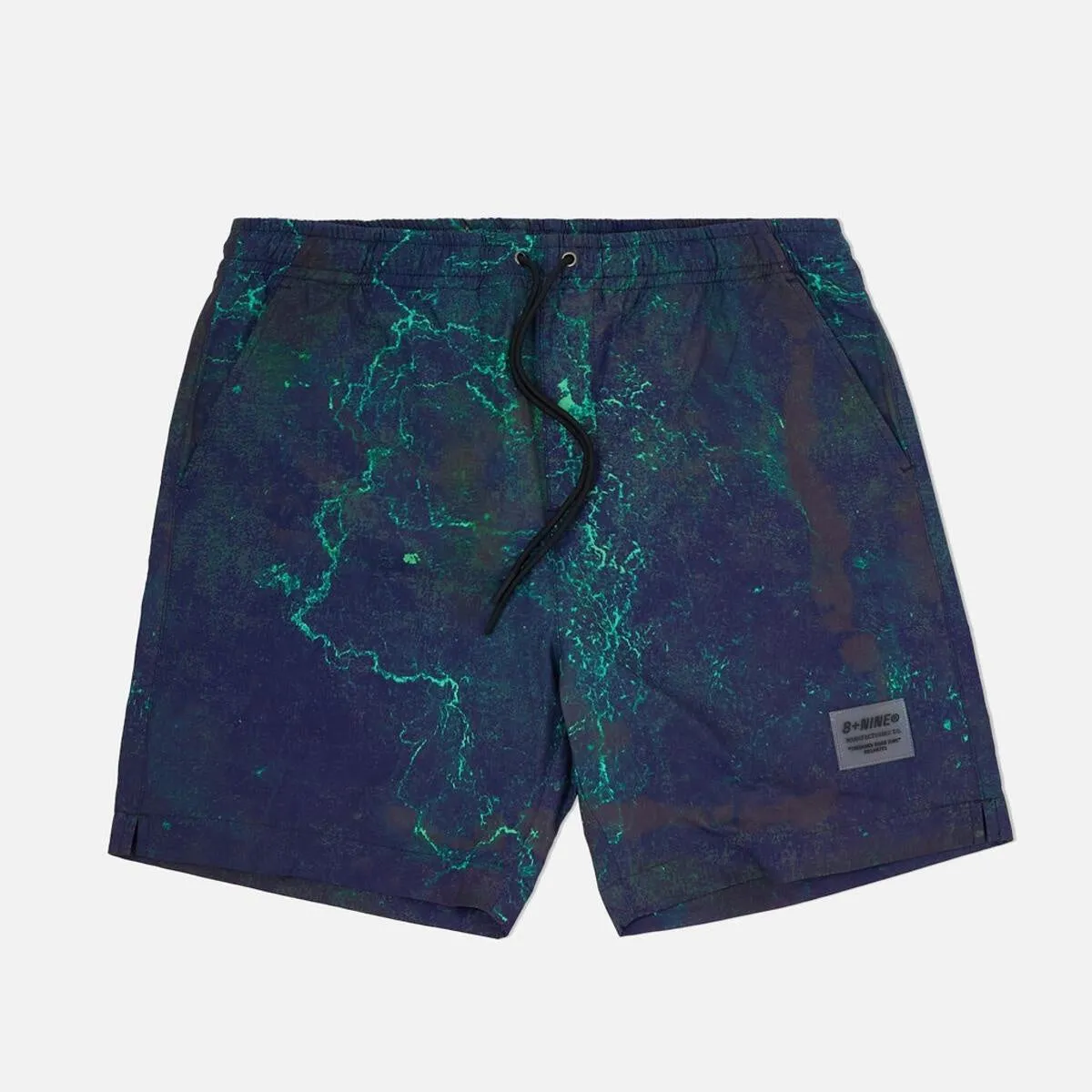 8&9 Black Trippy Shorts (SHTRIPBLK)