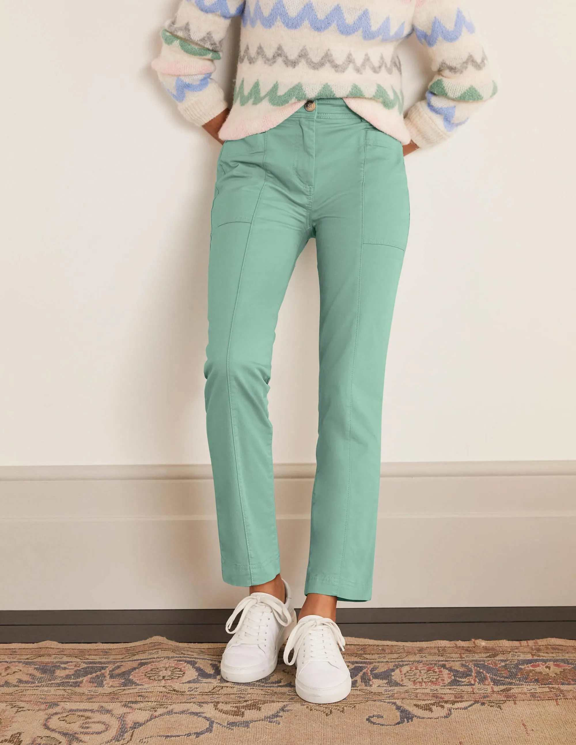 Abingdon Trousers-Apple Mint