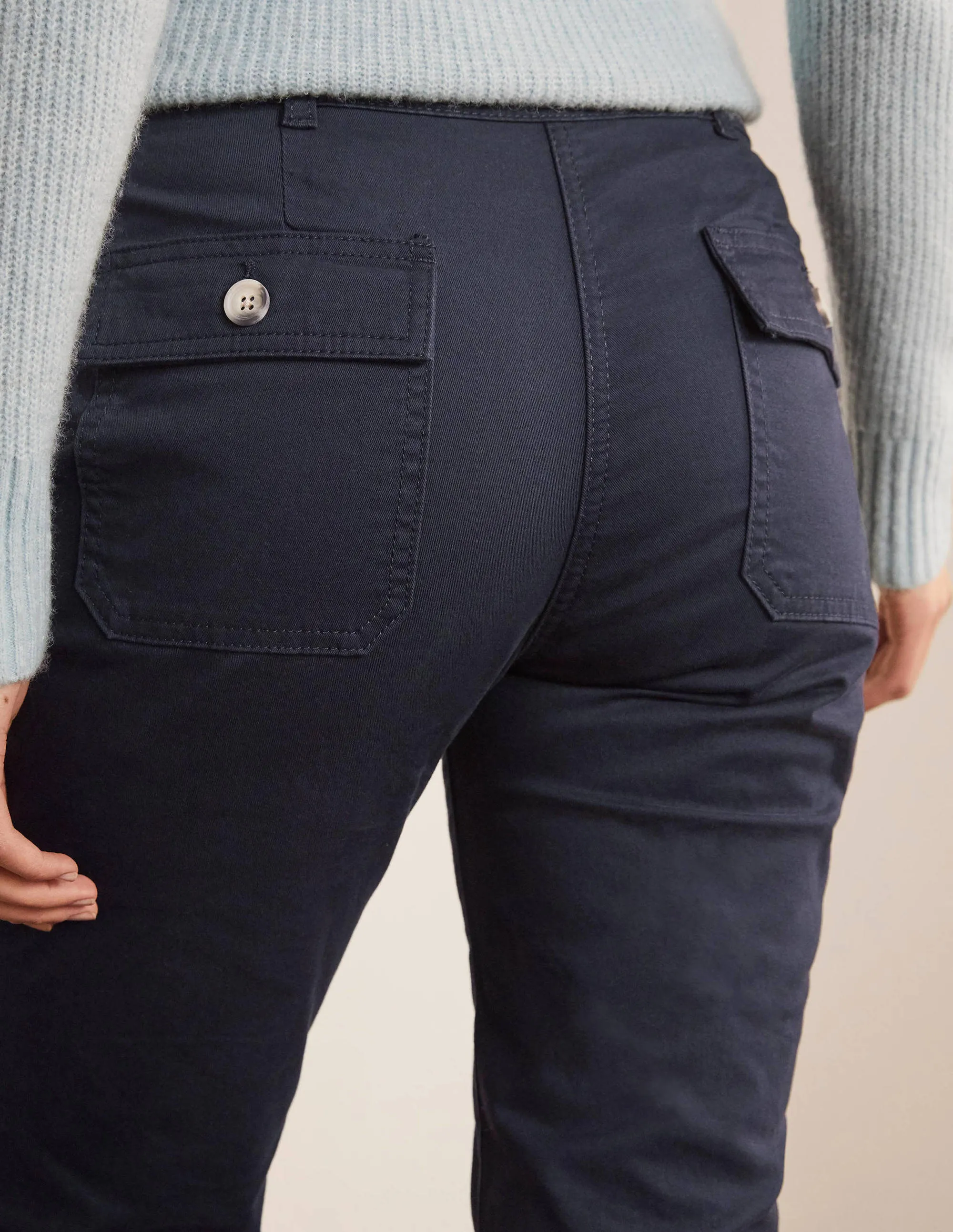Abingdon Trousers-Navy