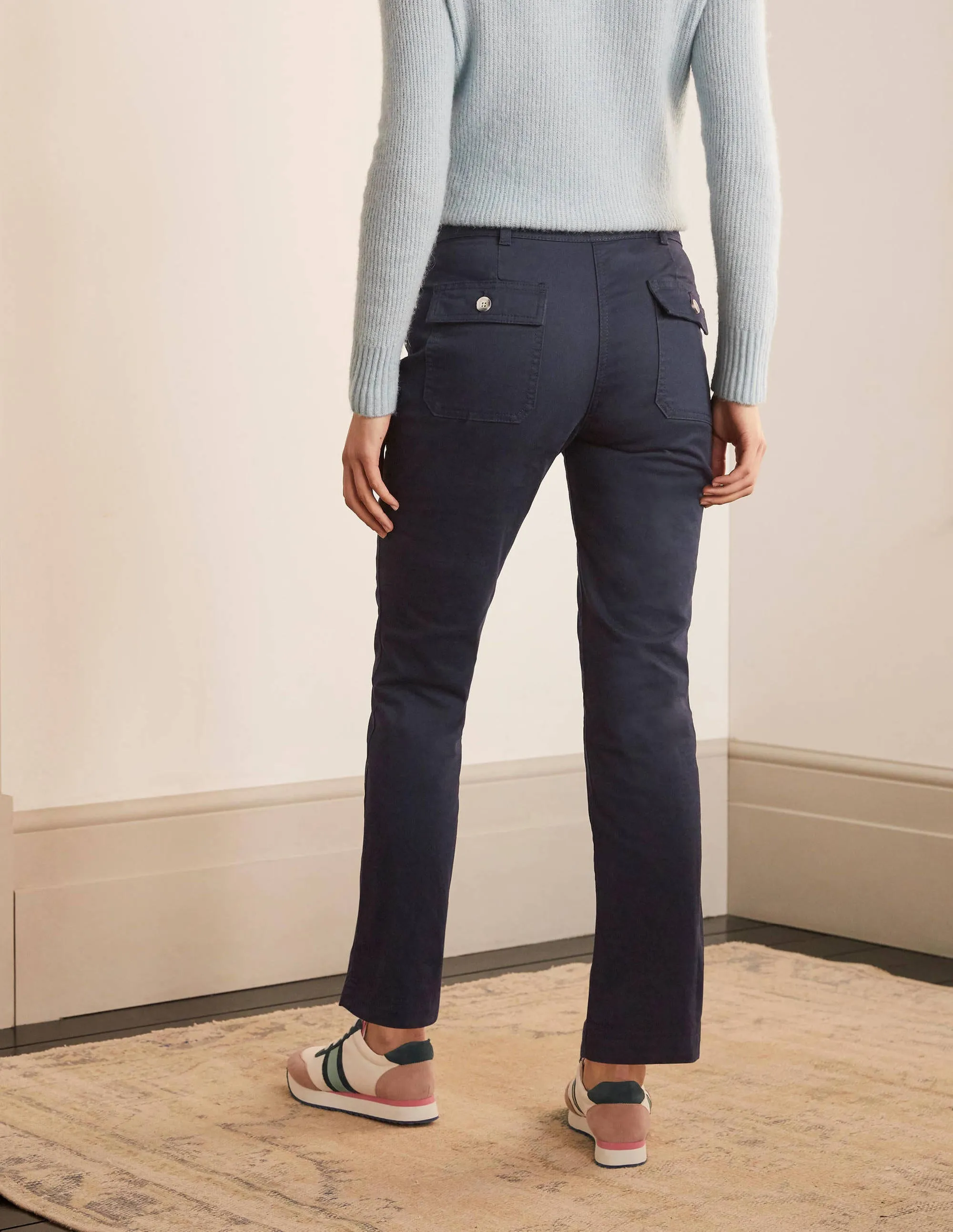 Abingdon Trousers-Navy