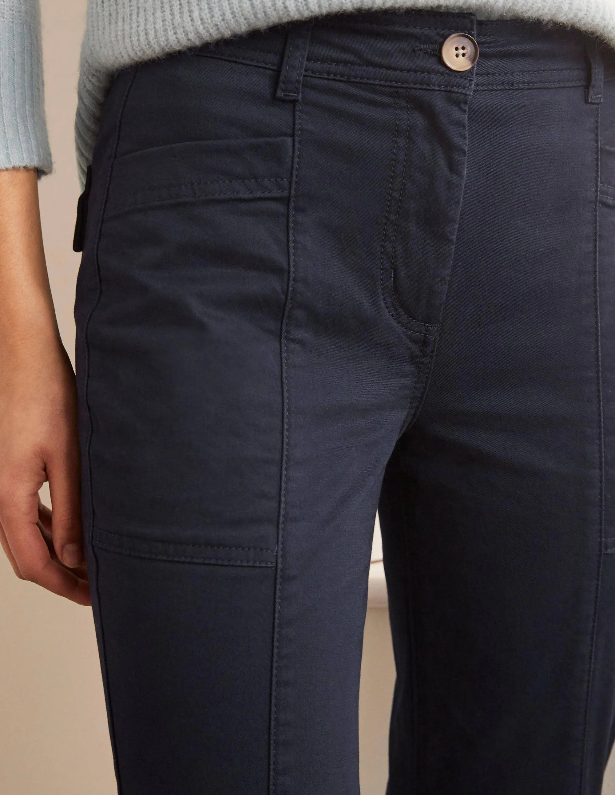 Abingdon Trousers-Navy