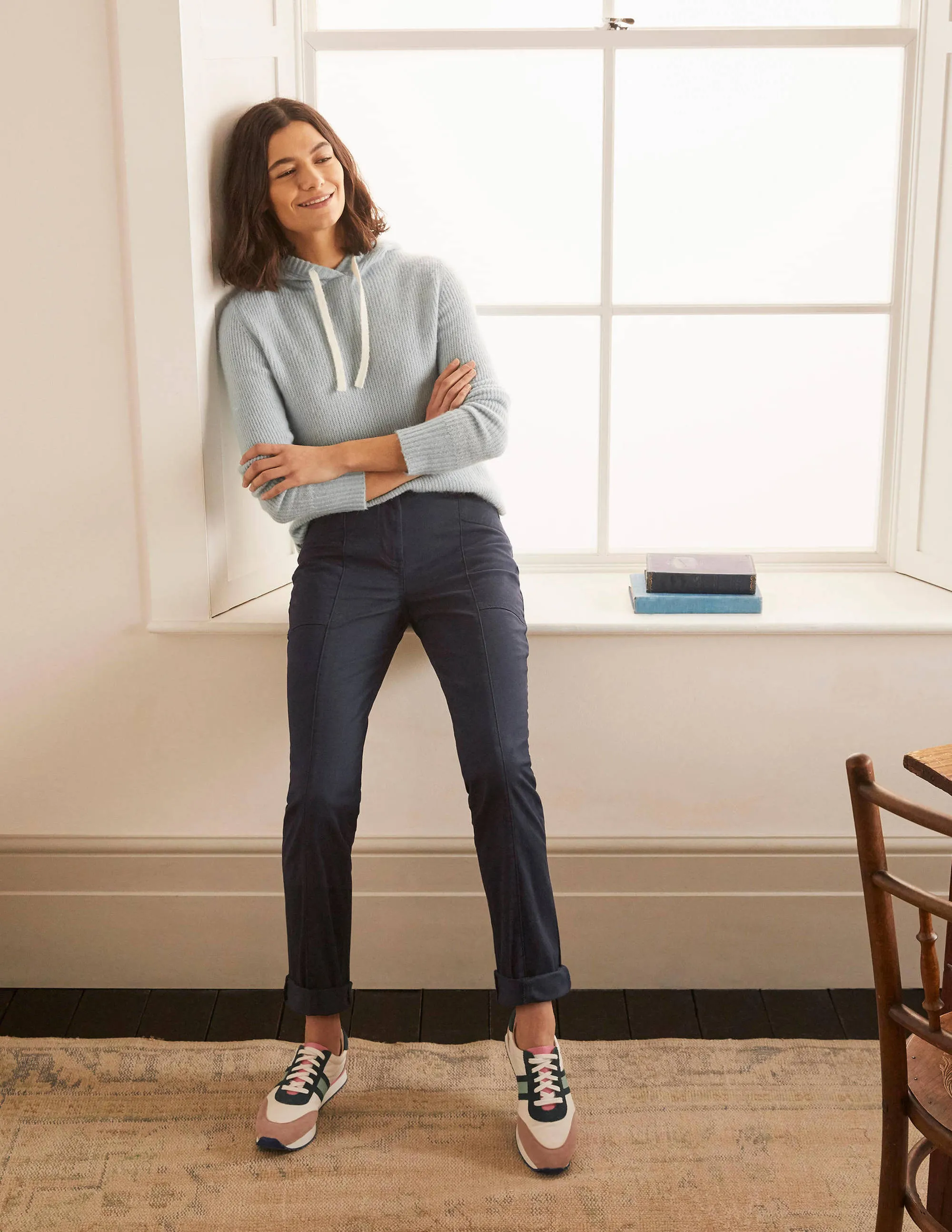 Abingdon Trousers-Navy