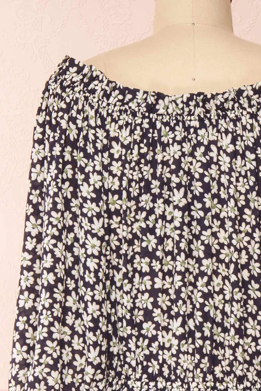 Amaya | Floral Faux-Wrap Dress
