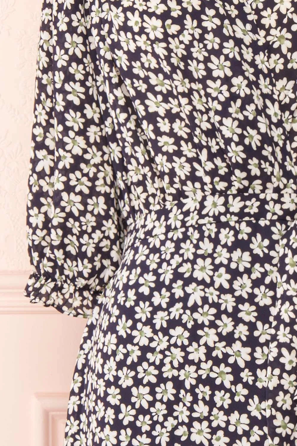 Amaya | Floral Faux-Wrap Dress
