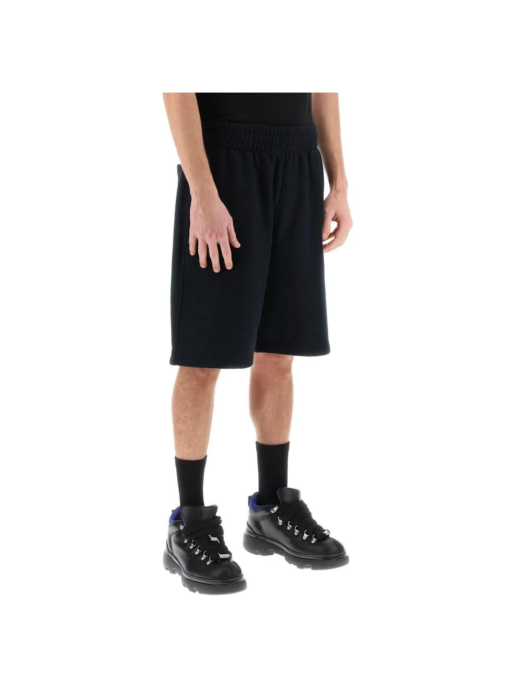 Athletic Elastic Waistband Shorts