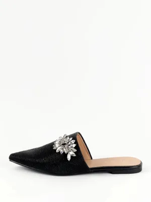 BABOUCHES CHIC - NOIR