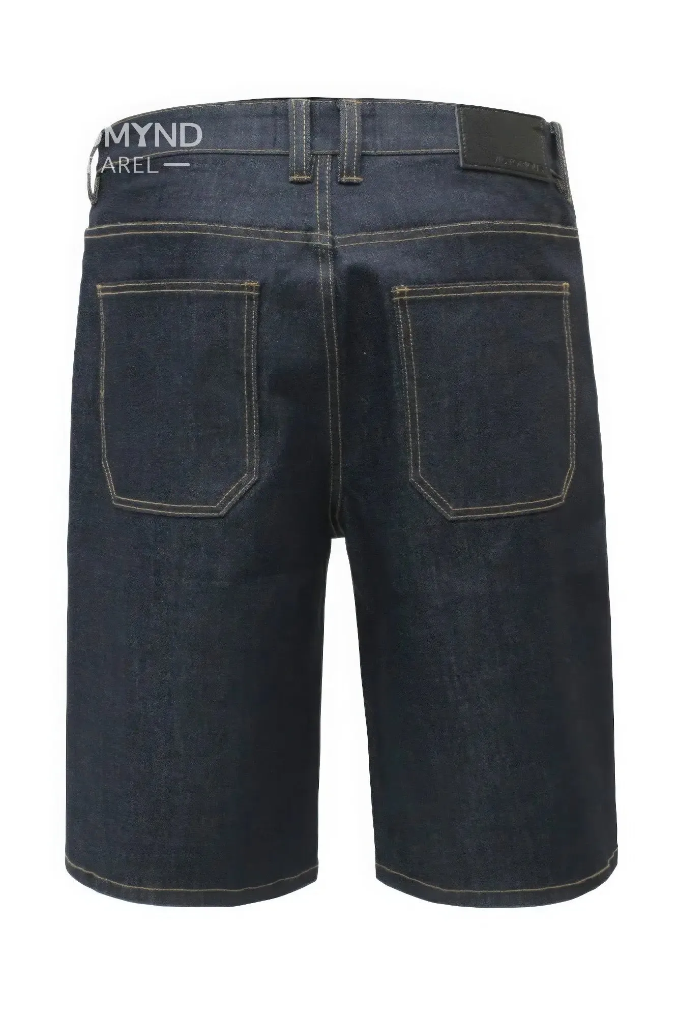 Baggy Fit Raw Denim Shorts