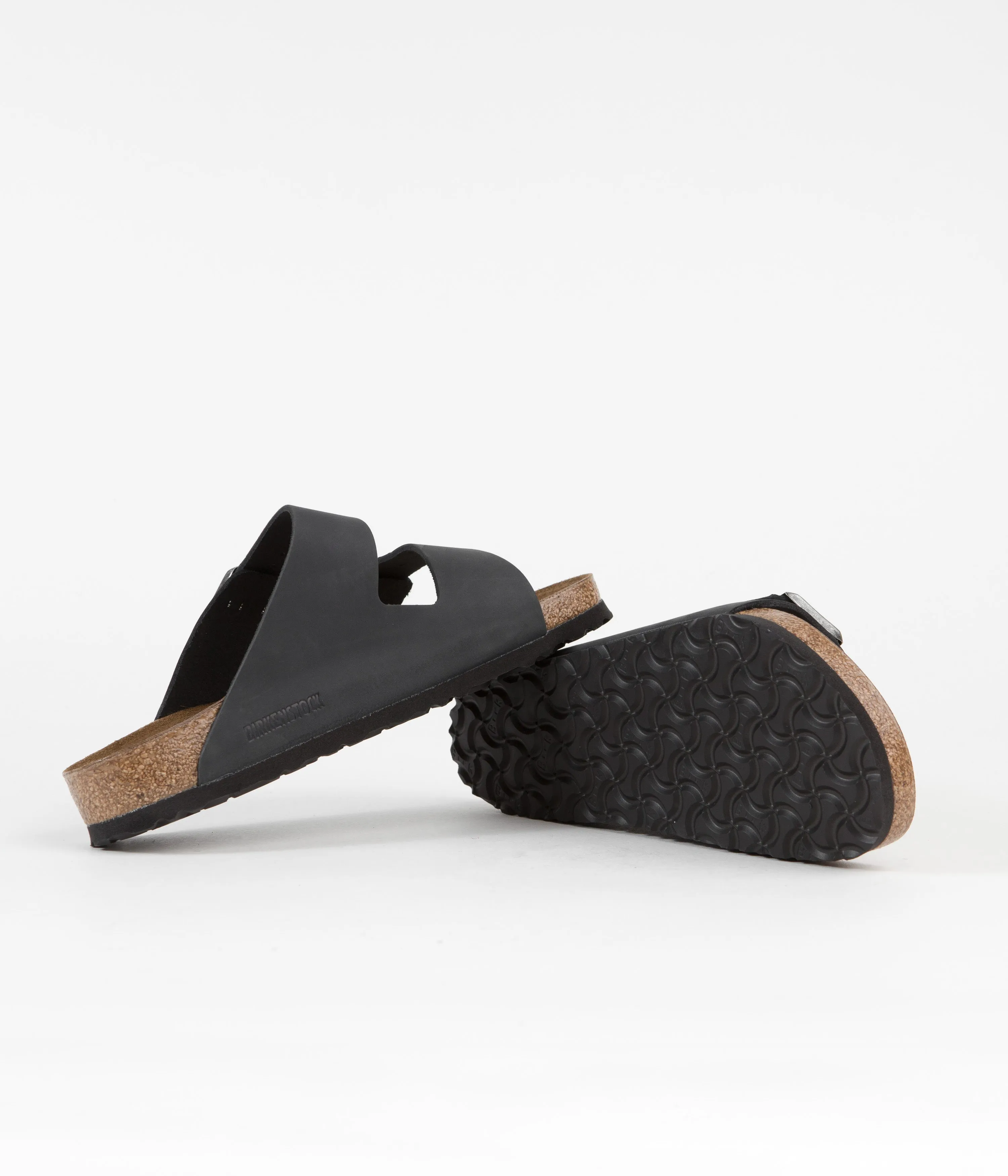 Birkenstock Arizona Sandals - Oiled Black
