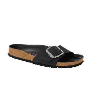 BIRKENSTOCK  Madrid Big Buckle  Oiled Leather Narrow - Black