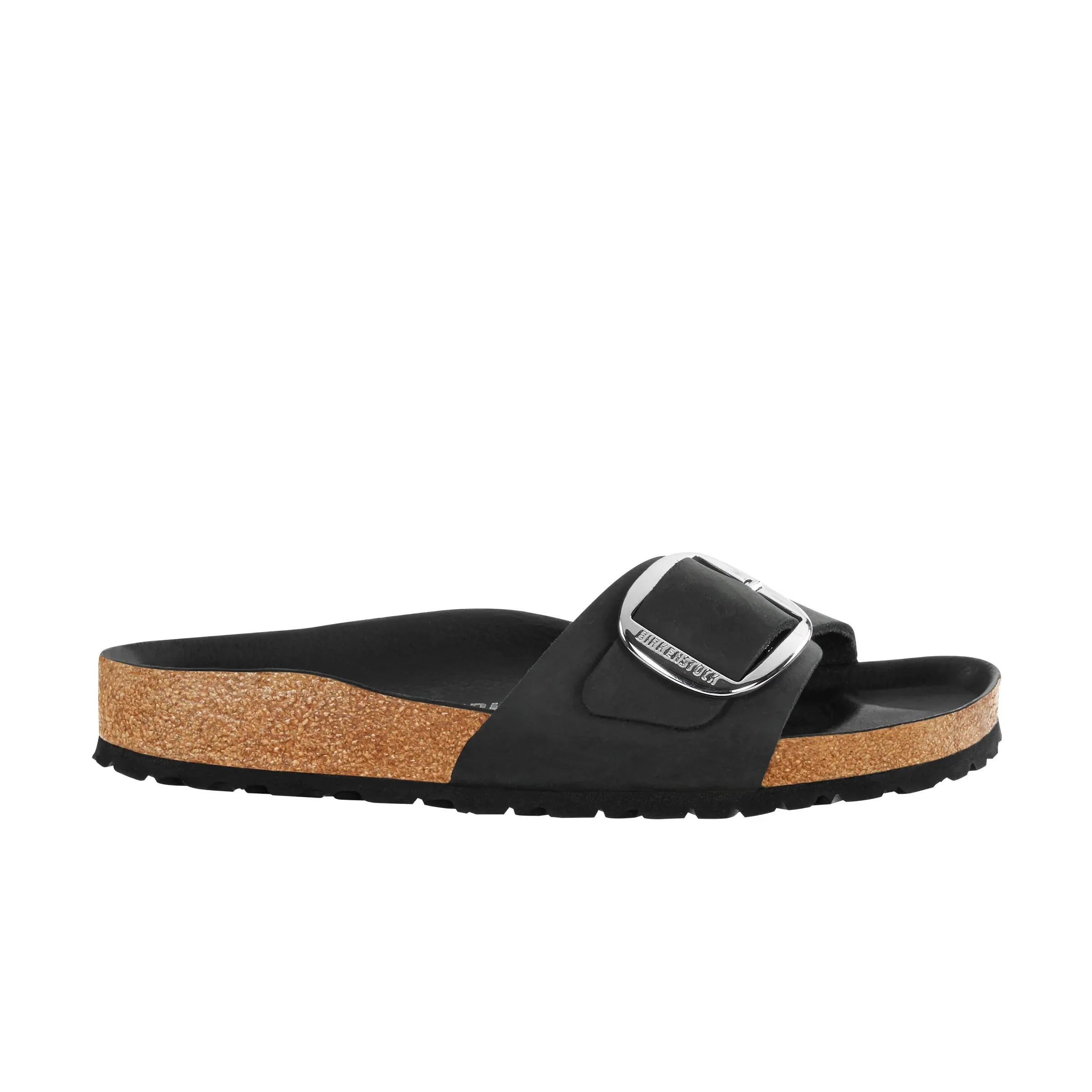 BIRKENSTOCK  Madrid Big Buckle  Oiled Leather Narrow - Black