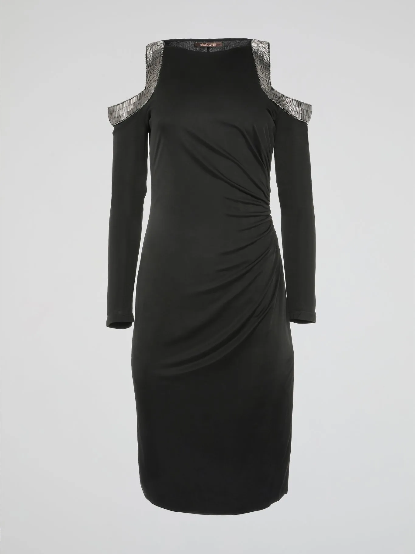 Black Cold Shoulder Dress
