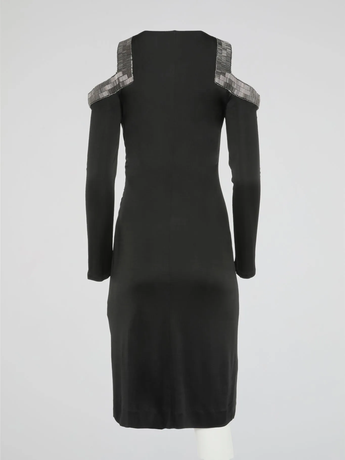 Black Cold Shoulder Dress