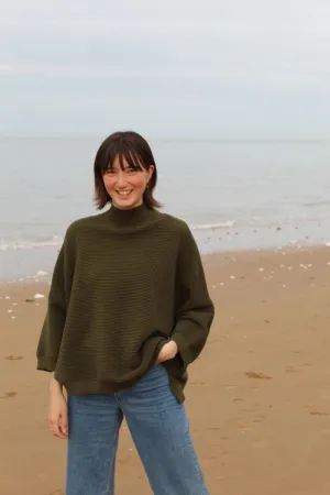 Chalk / Vicky Jumper / Khaki