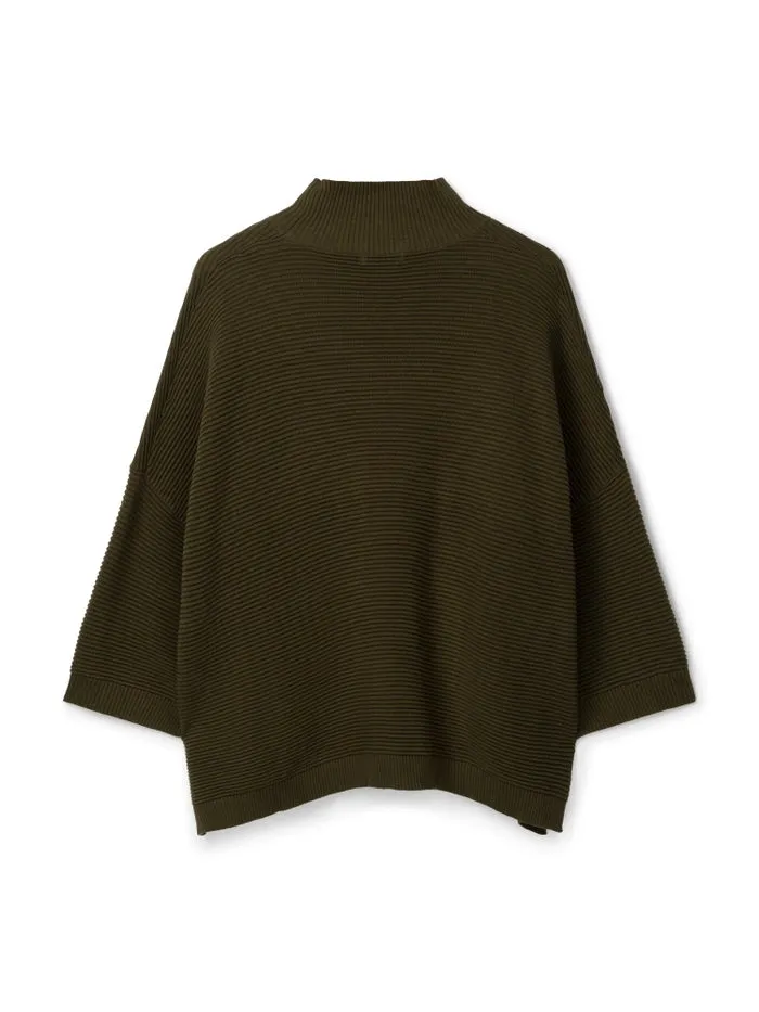 Chalk / Vicky Jumper / Khaki