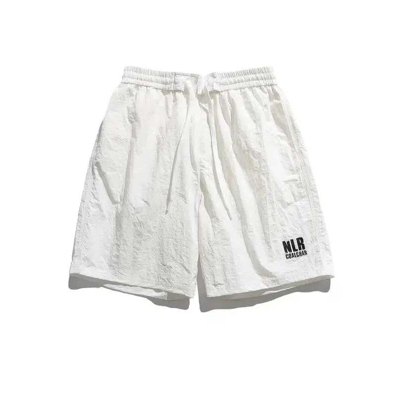 Comfort Fit Elastic Waist Casual Shorts