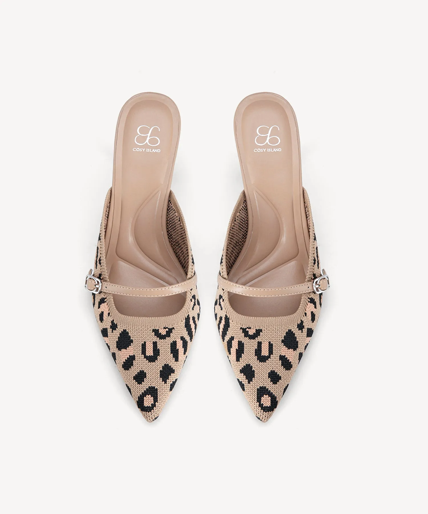 Commute Chic Strapped Pointed Toe Heeled Mules