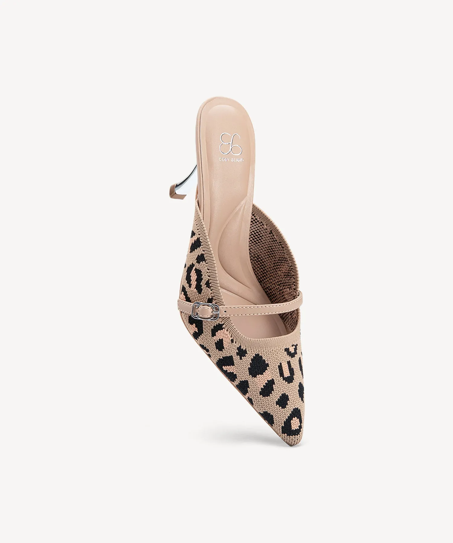 Commute Chic Strapped Pointed Toe Heeled Mules