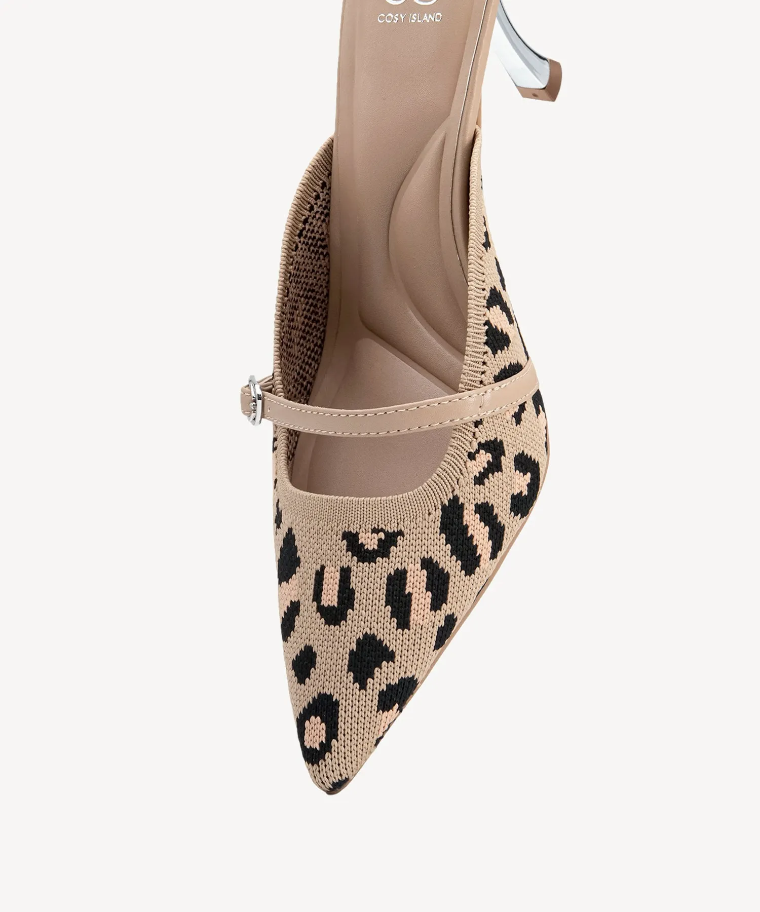 Commute Chic Strapped Pointed Toe Heeled Mules