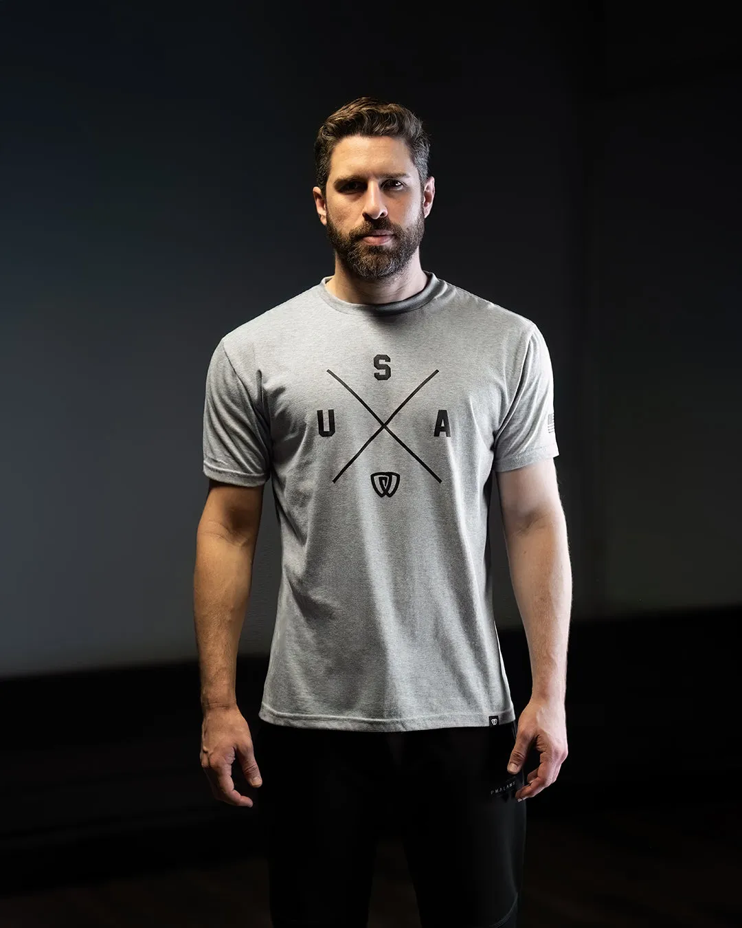 COORDINATE TEE | GREY