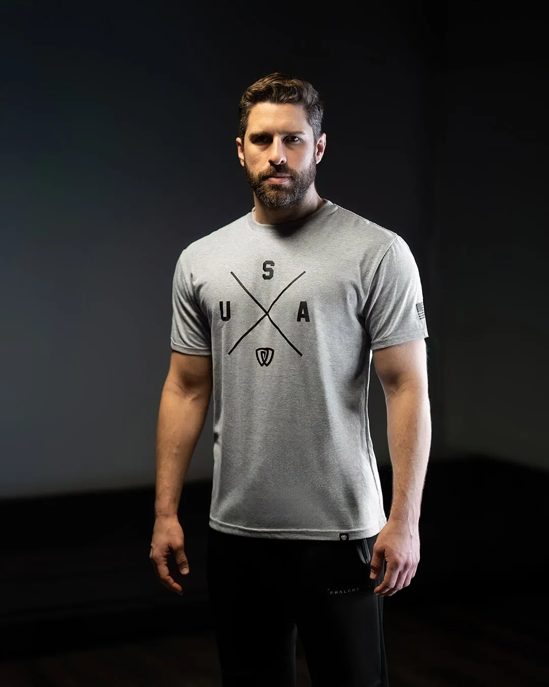 COORDINATE TEE | GREY