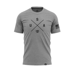 COORDINATE TEE | GREY