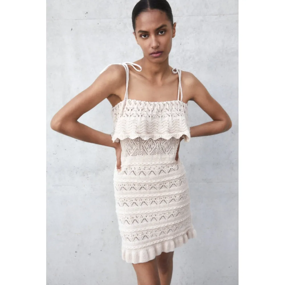 Crochet Mini Dress