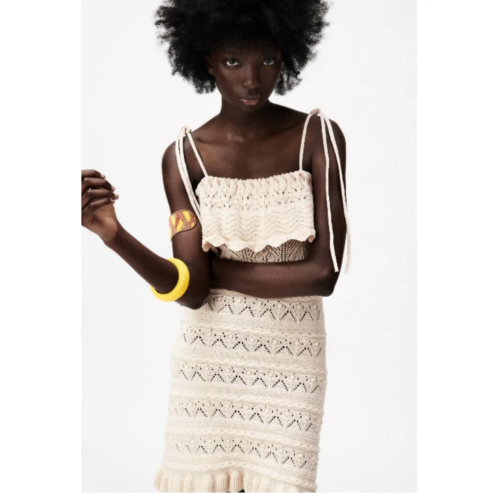 Crochet Mini Dress