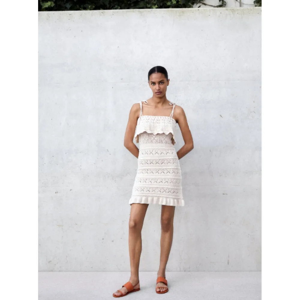 Crochet Mini Dress