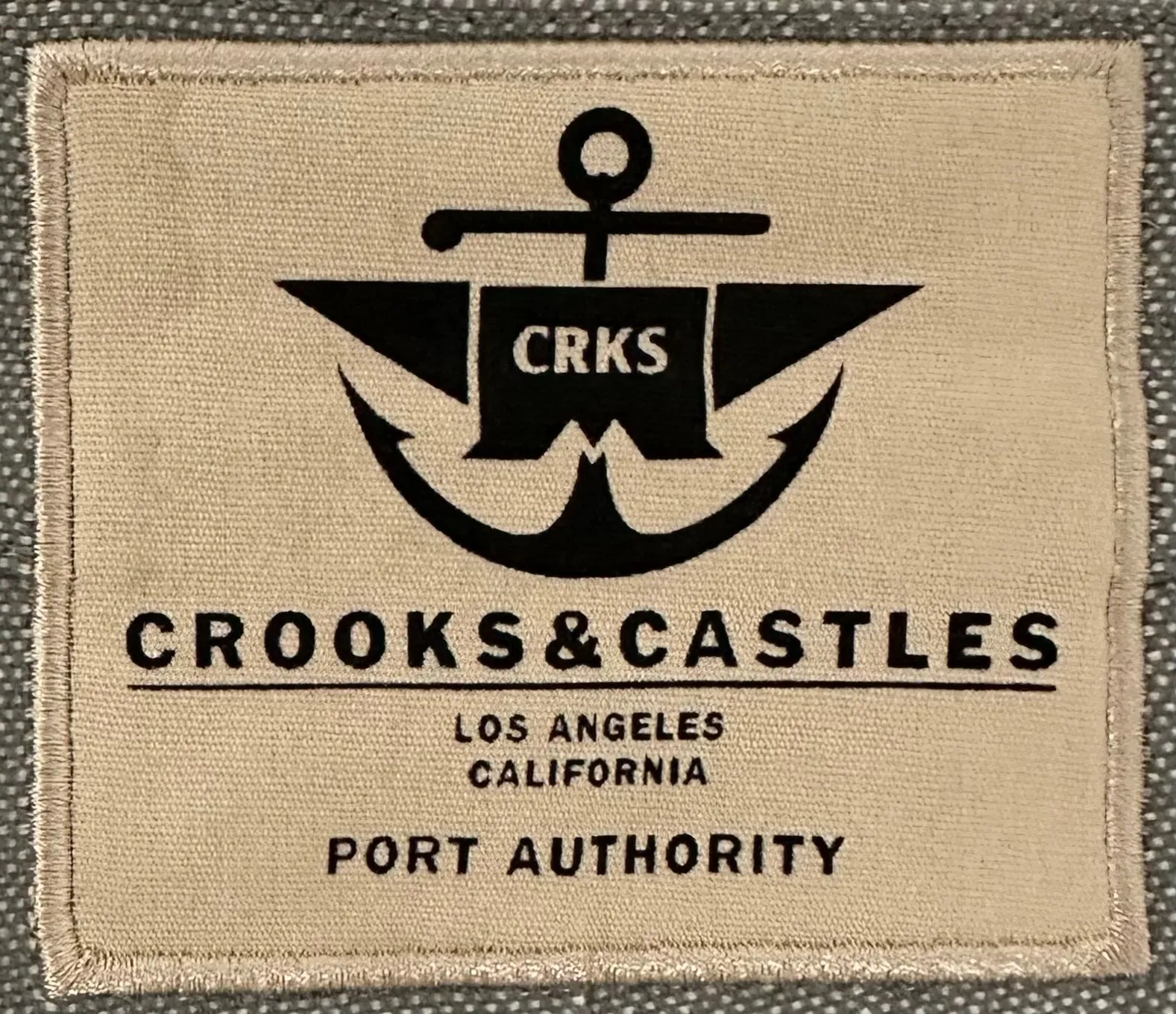*CROOKS & CASTLES* (GREY) DENIM SHORTS FOR MEN (WAIST 28”)