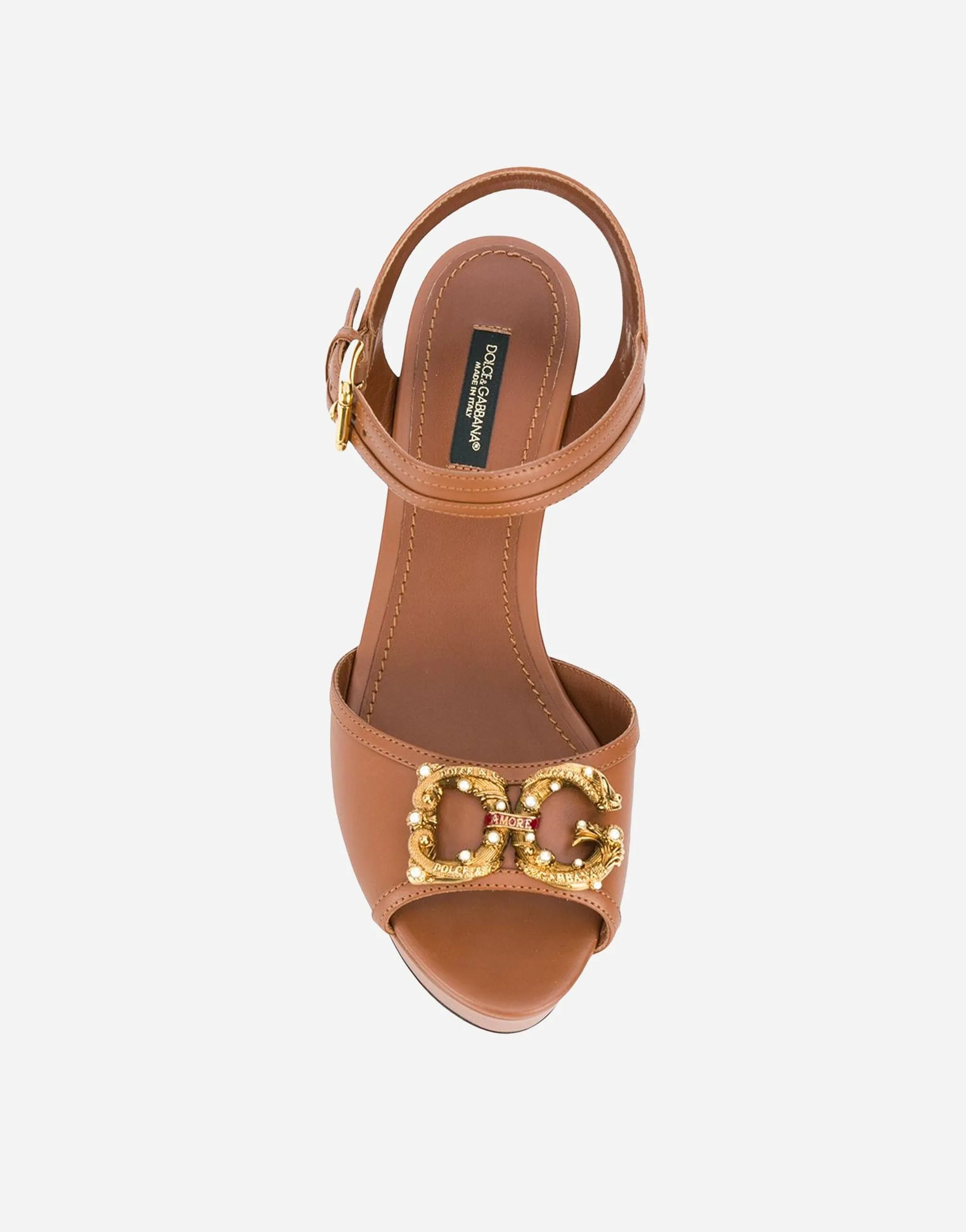 DG Amore Logo Sandals