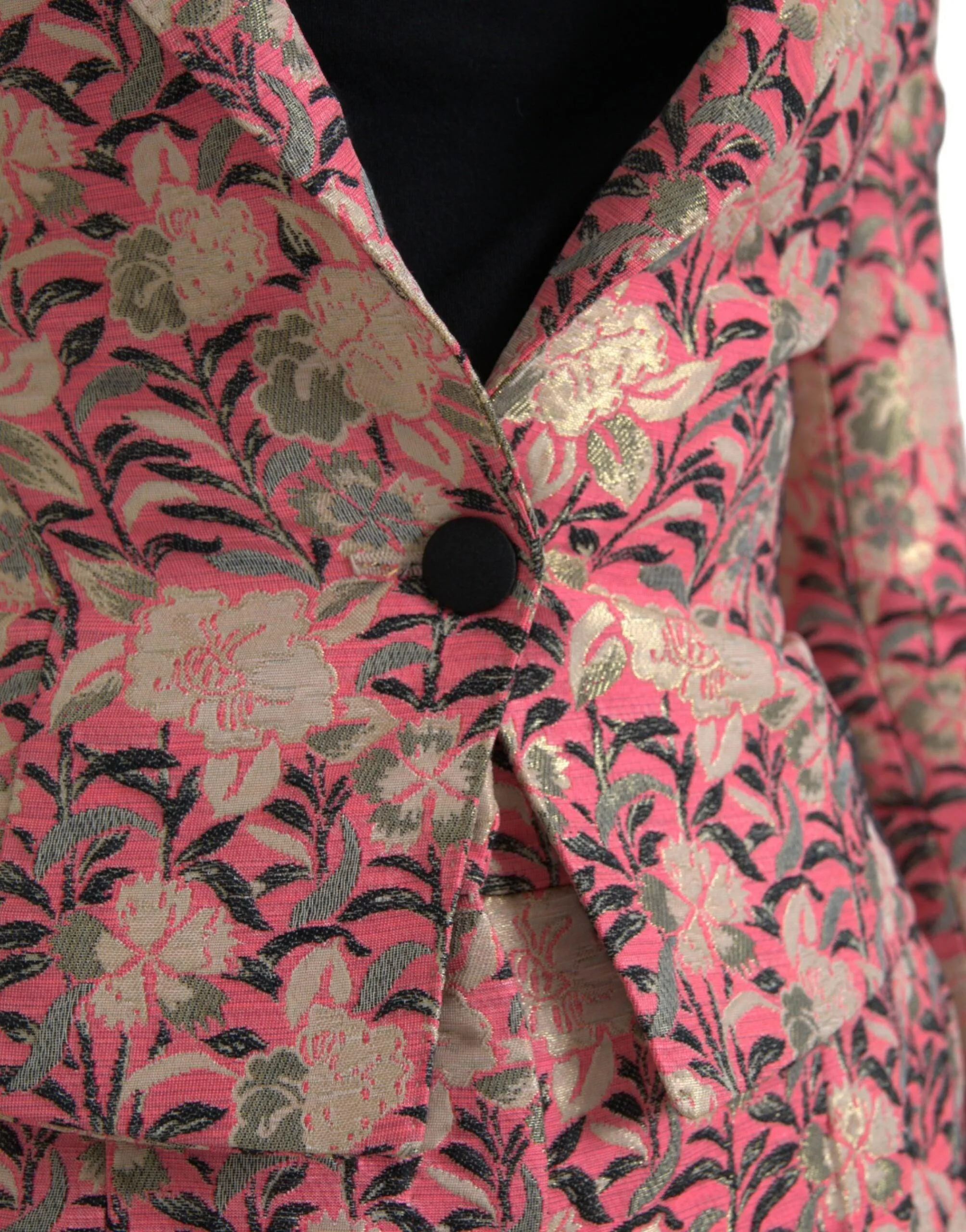Dolce & Gabbana Pink Slim Fit Two-Piece Suit