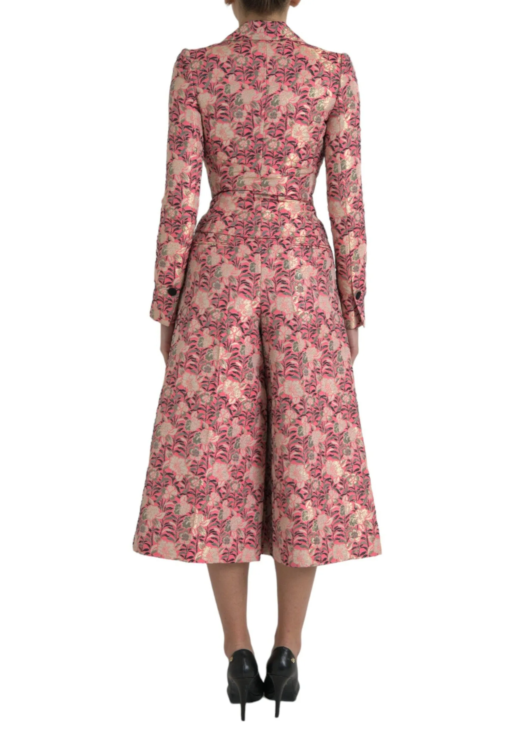 Dolce & Gabbana Pink Slim Fit Two-Piece Suit