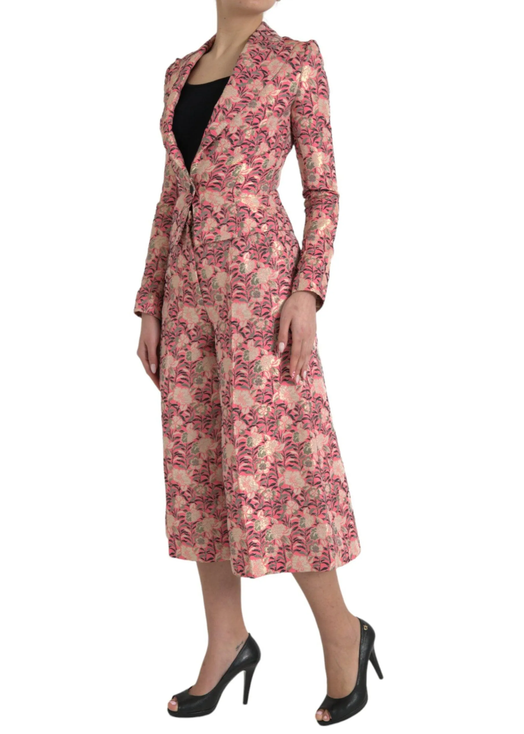 Dolce & Gabbana Pink Slim Fit Two-Piece Suit