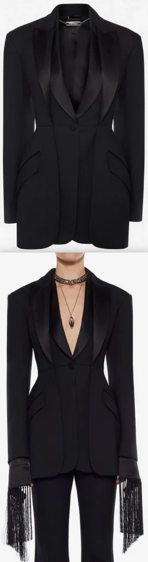 Double Lapel Tuxedo Jacket