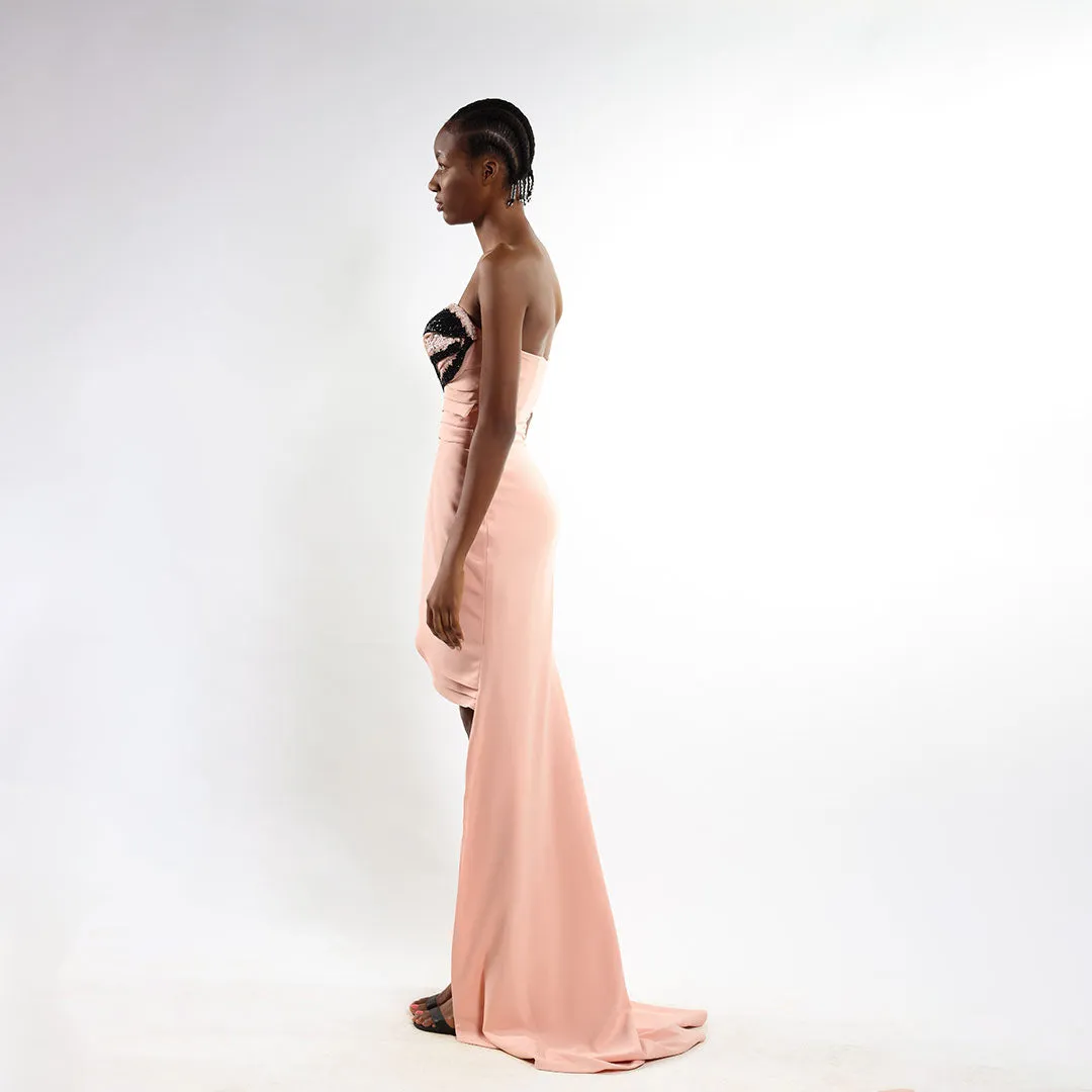 Elegance Cascade Dress