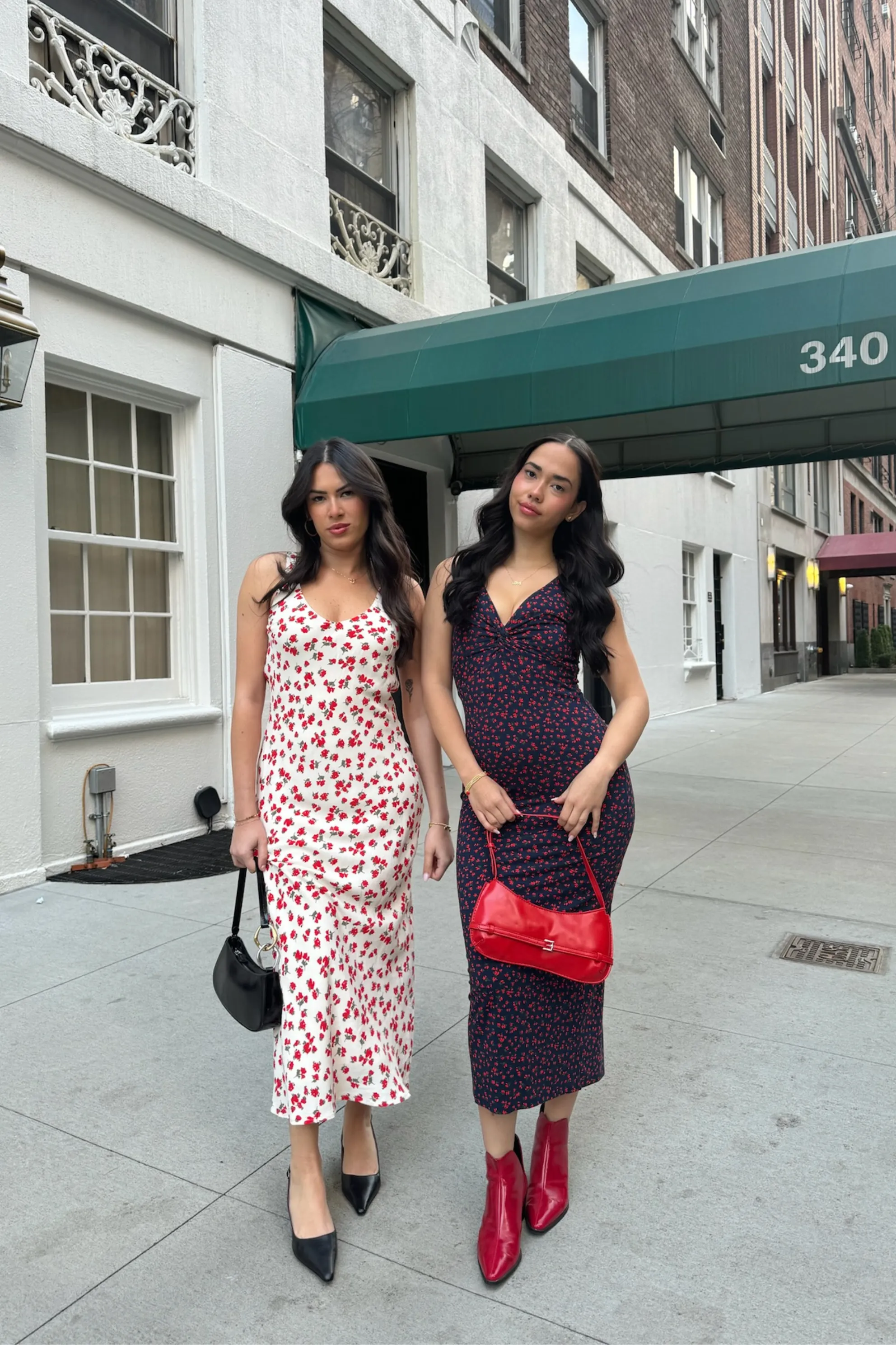 Eleve La Rosa Ditsy Midi Dress