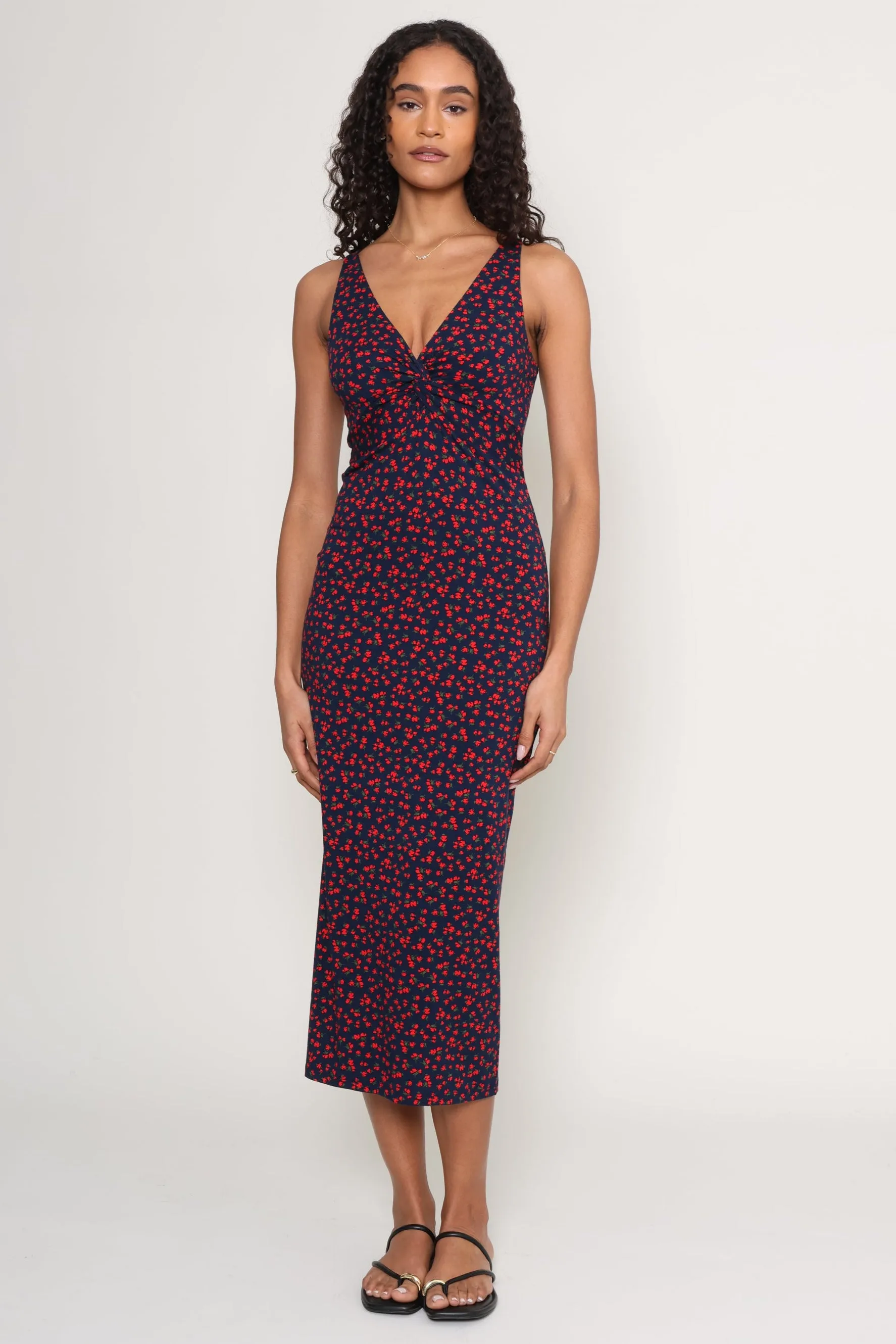 Eleve La Rosa Ditsy Midi Dress