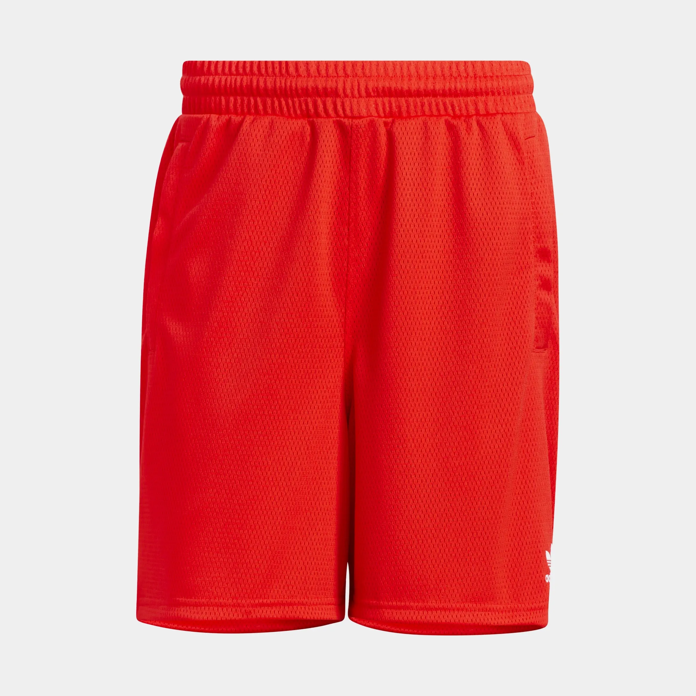 Essentials Mesh Shorts Mens Shorts (Red)