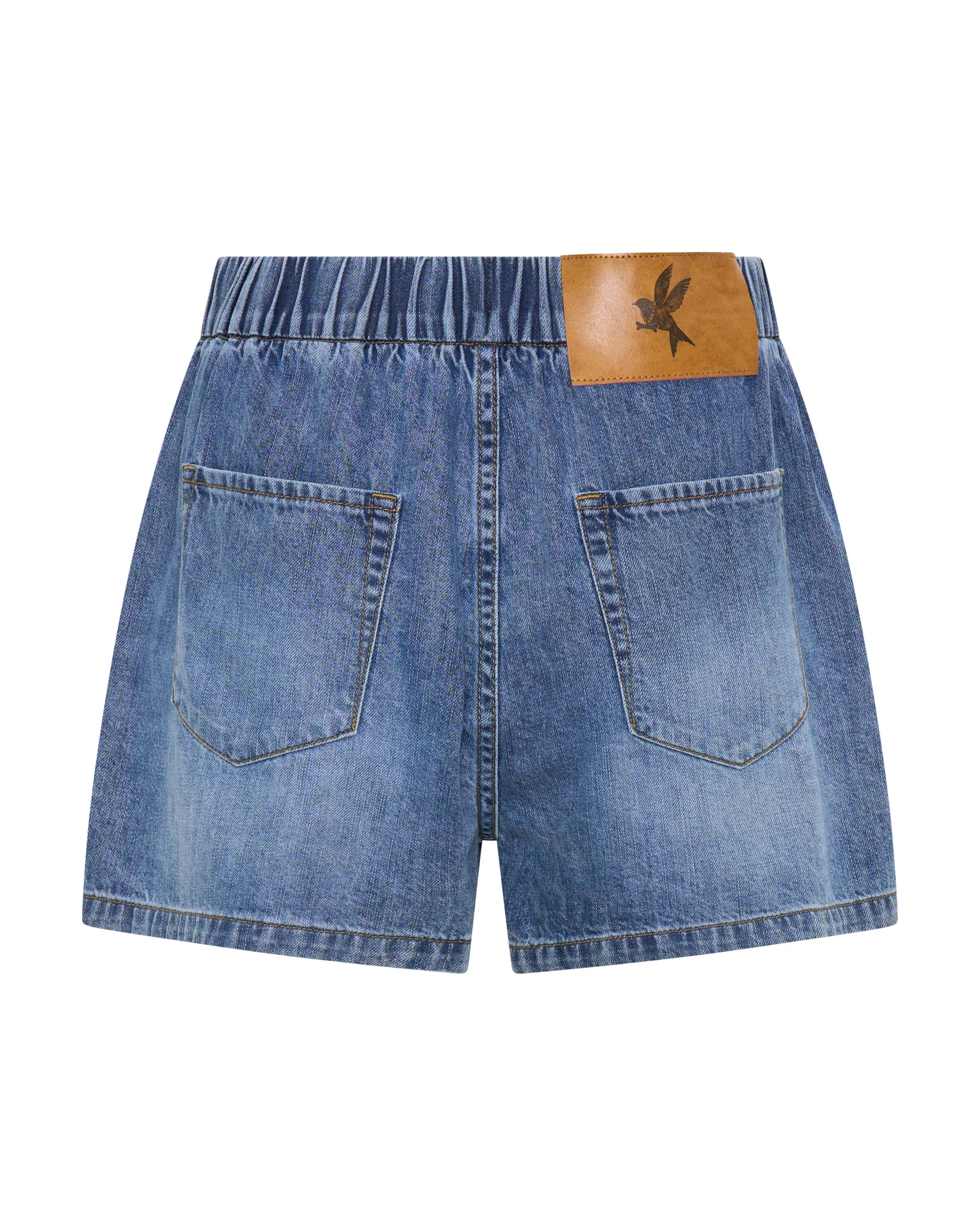 Funks Boxer Style Denim Shorts