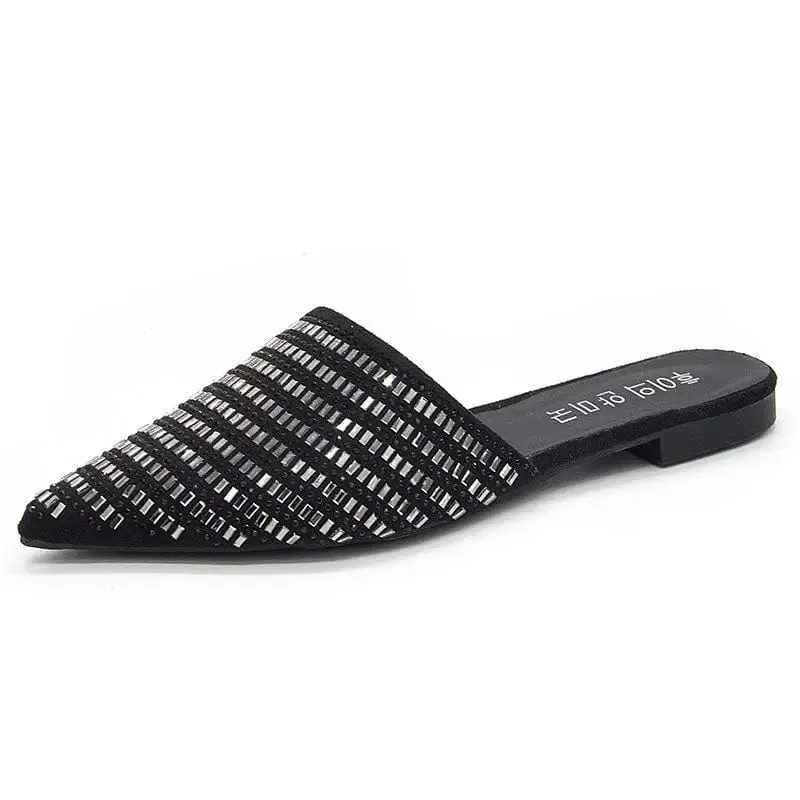 Genevieve Slipper Mules