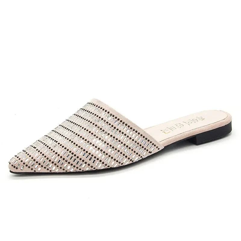 Genevieve Slipper Mules