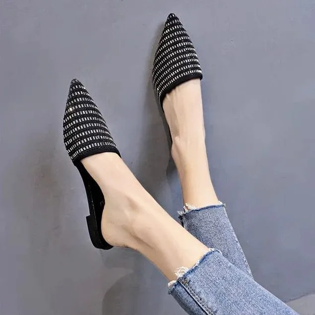 Genevieve Slipper Mules