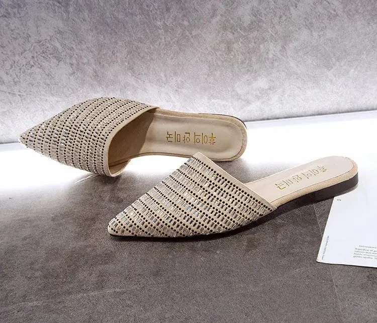 Genevieve Slipper Mules