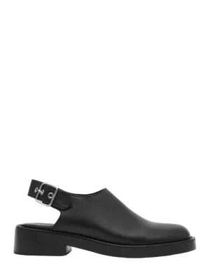 Gogo Leather Clogs (Black)