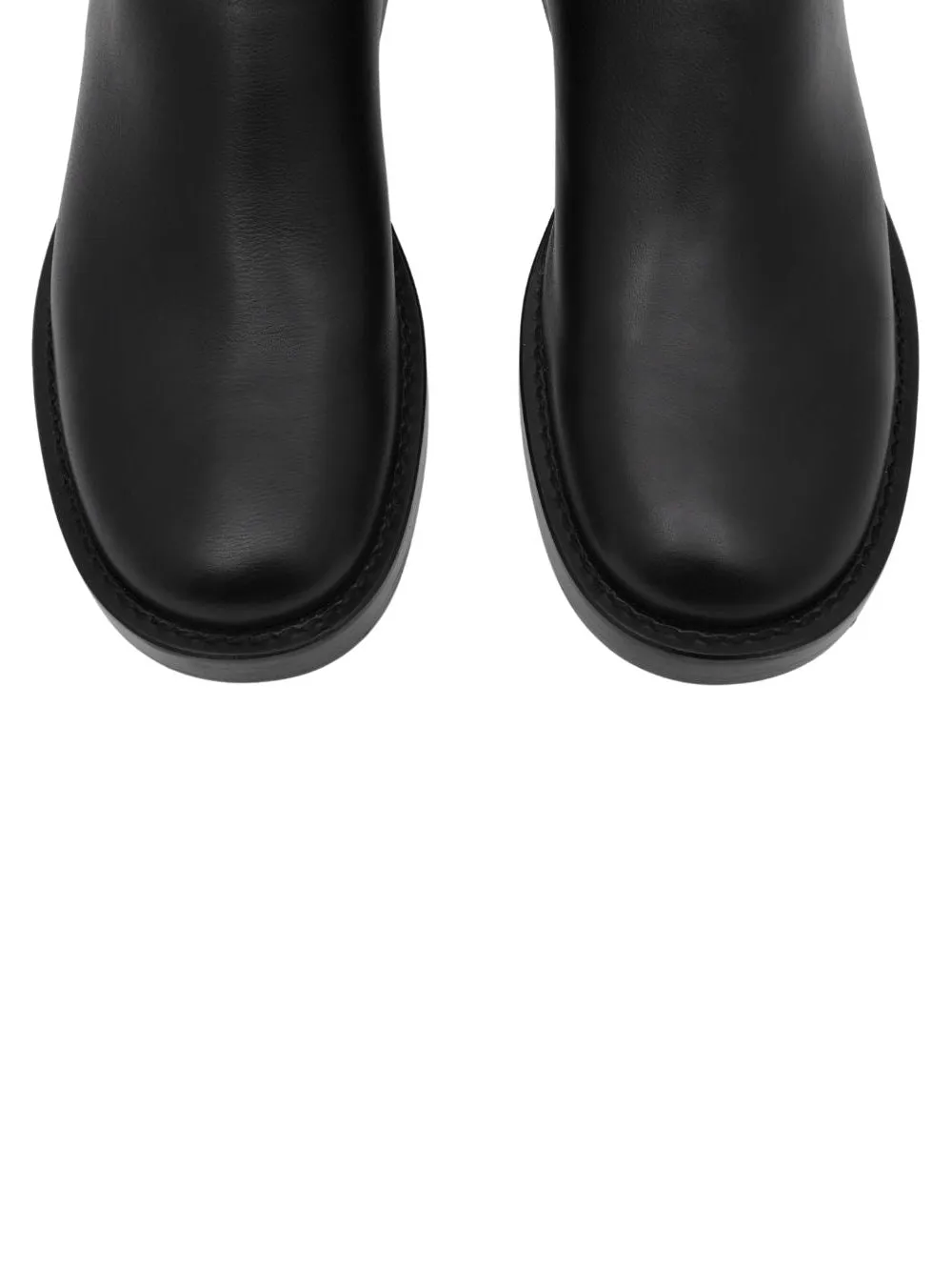 Gogo Leather Clogs (Black)