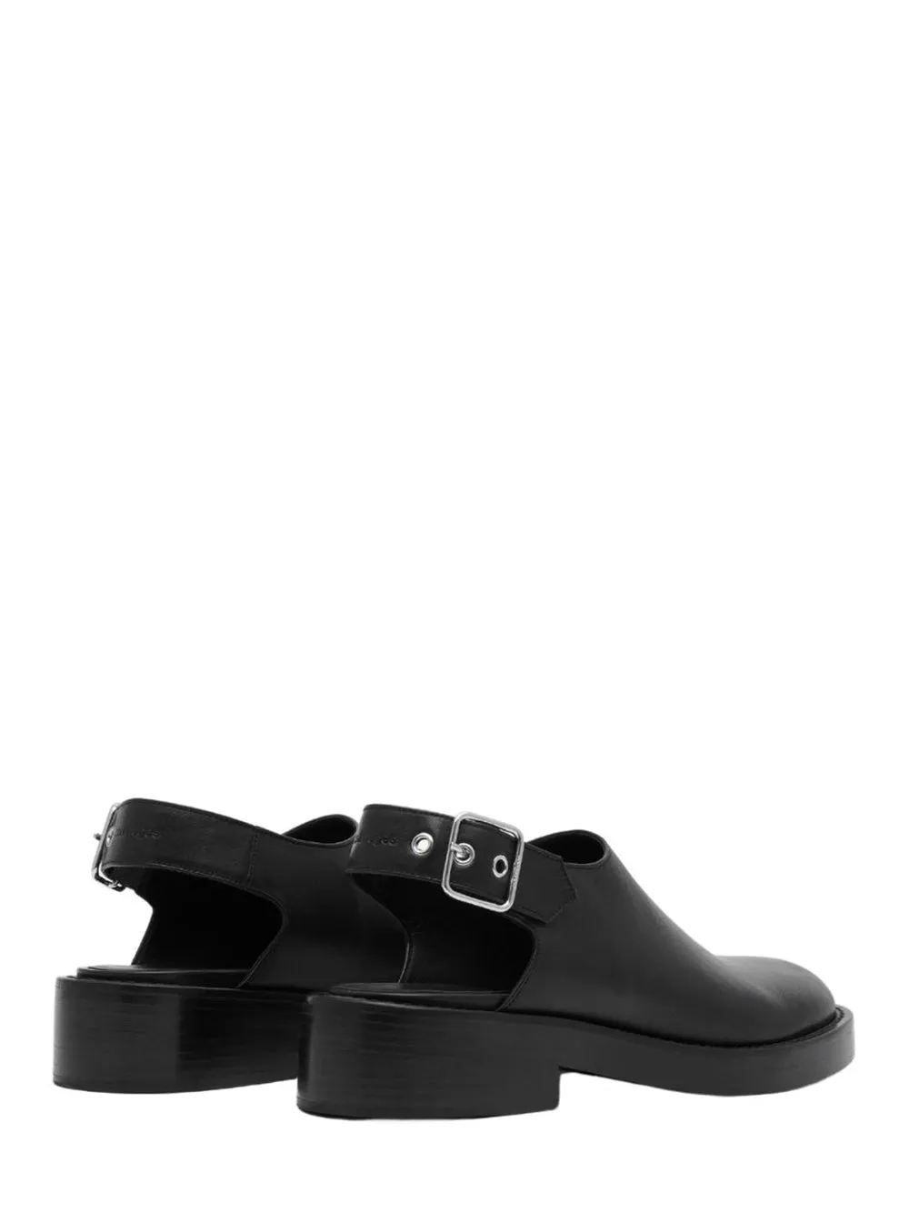 Gogo Leather Clogs (Black)