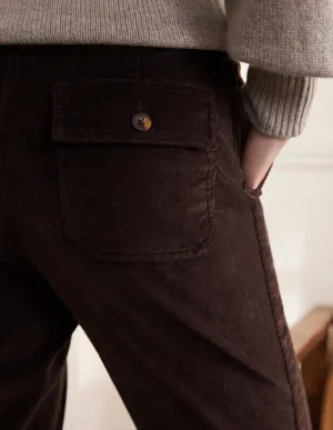 Gowrie Trousers-Deep Wisteria Cord