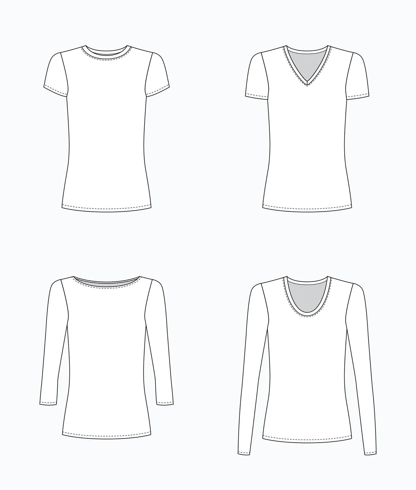 Grainline Studio- Lark Tee