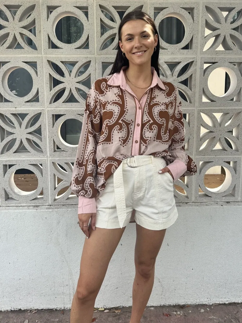 Grange Denim Shorts