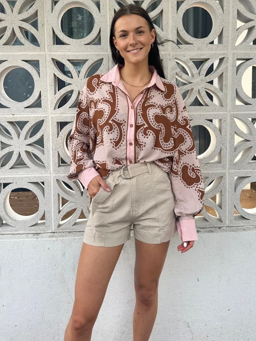 Grange Denim Shorts